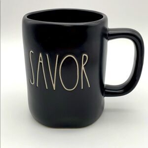 Rae Dunn “SAVOR” Mug